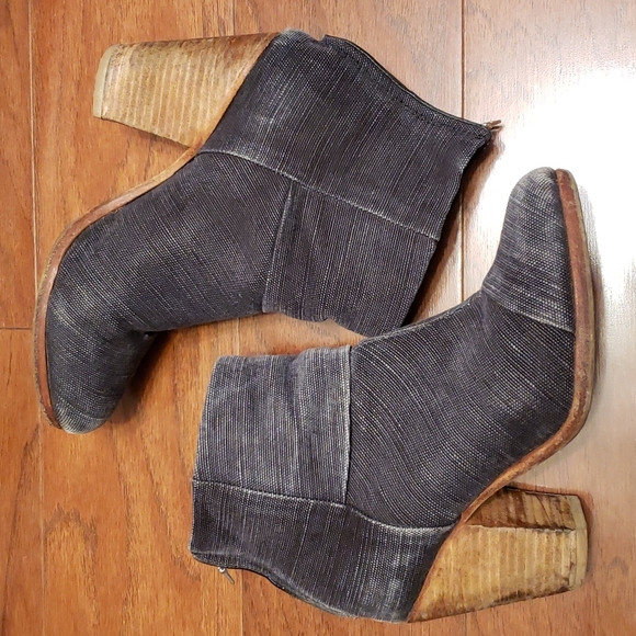 Rag & Bone Canvas Newbury Boots - Picture 2 of 12